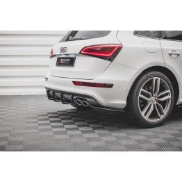 Накладки сплиттеры боковые на задний бампер на Audi SQ5 8R рестайл